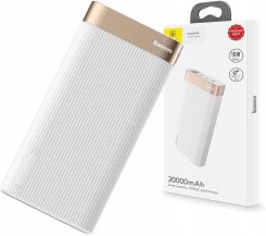 Baseus 20000mAh QC 3.0 USB-C microUSB 18W Biały (PPALLAPX02) recenzja