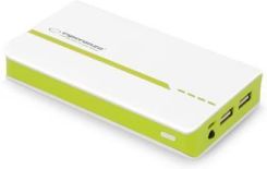 Esperanza 11000mAh Atom Biało/Zielony (emp107wg) recenzja