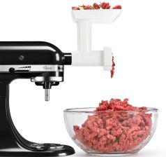 KITCHENAID MIKSER CLASSIC + MASZYNKA DO MIĘSA KSM45FGA Czarny » recenzja