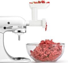 KITCHENAID MIKSER CLASSIC + MASZYNKA DO MIĘSA KSM45FGAWH BIAŁY » recenzja