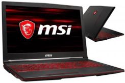 MSI GL63 15,6″/i5/8GB/256GB/NoOS (GL639SC203XPL) recenzja