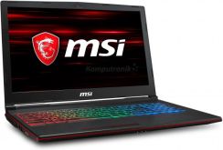 MSI GP63 Leopard 8RE-403XPL 15,6″/i7/16GB/1TB/Win10 (GP638RE403XPL16W10P) » recenzja