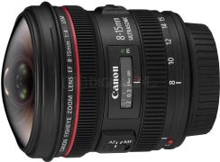 Canon EF 8-15mm f/4L fisheye USM (4427B005AA) recenzja