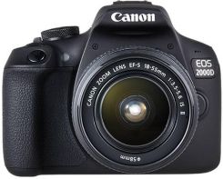 Canon EOS 2000D czarny body recenzja