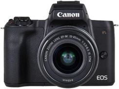 Canon EOS M50 czarny + 15-45mm + 22mm recenzja