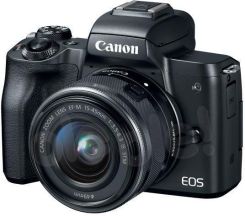 Canon EOS M50 czarny + 15-45mm recenzja