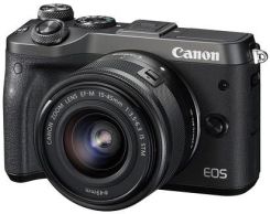 Canon EOS M6 czarny + 15-45mm recenzja