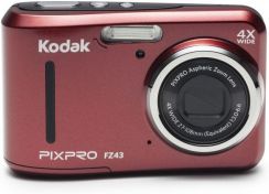 Kodak FZ43 Czerwony (FZ43-RD) recenzja