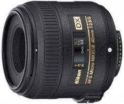 Nikon A fS DX 40m f/2.8 G ED Micro (JAA638DA) recenzja