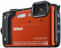 Nikon Coolpix W300 pomarańczowy recenzja