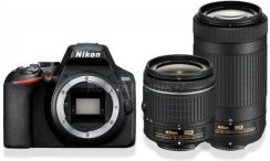 Nikon D3500 czarny + 18-55mm + 70-300mm recenzja