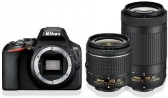 Nikon D3500 czarny + 18-55mm VR + 70-300mm VR recenzja