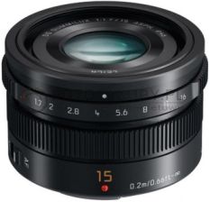 Panasonic Leica DG SUmmILUX 15mm f/1,7 ASfER. – czarny (H-X015E-K) recenzja