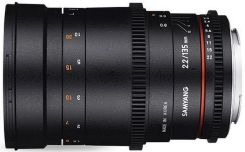 Samyang 135mm T2.2 ED UMC V-DSLR (Mikro 4/3) recenzja