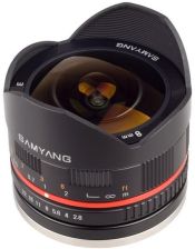 Samyang 8mm f/2.8 UMC Fisheye II Czarny (Fujifilm X) recenzja