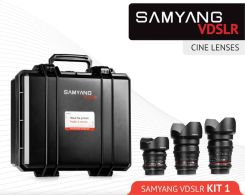 Samyang VDSLR Cinema Kit 1 (14mm, 24mm, 35mm) do Sony » recenzja