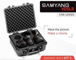 Samyang VDSLR Cinema Kit 3 (8mm, 16mm, 35mm) do Sony » recenzja