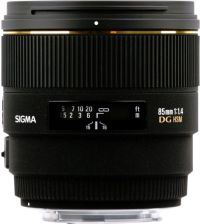 Sigma 85mm f/1.4 EX DG HSM Canon-AF (02290) » recenzja