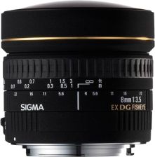 Sigma 8mm f/3.5 EX DG fisheye Canon (896033) recenzja