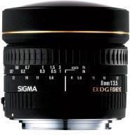 Sigma EX 8mm F3.5DG Circular Fisheye Nikon recenzja