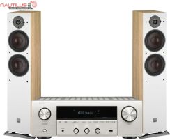 Denon DRA-800H Srebrny + Dali Oberon 7 Biały recenzja