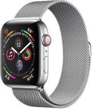 Apple Watch 4 Cellular 44mm Srebrny ze Srebrną bransoletą mediolańską (MTX12WBA) recenzja