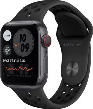 Apple Watch 6 Nike Cellular Koperta 40mm Gwiezdna Szarość z Aluminium z Paskiem sportowym Czarnym (M07E3WBA) recenzja