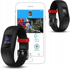 Garmin Vivofit Jr. 2 Spiderm-Man Czarny (010-01909-17) recenzja