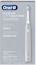 Oral-b Pulsonic Slim Clean 2000 Szary recenzja