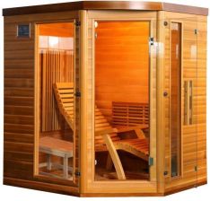 Sanotechnik Optimal Sauna Na Podczerwień 2-Osobowa 174X138Cm H30320 recenzja