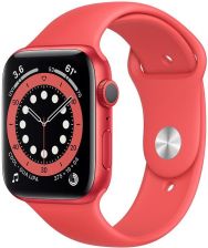 Apple Watch 6 Cellular Koperta 44mm Czerwona z Aluminium z Paskiem sportowym Czerwonym (M09C3WBA) recenzja