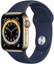 Apple Watch 6 Cellular Koperta 44mm Złota ze Stali Nierdzewnej z Paskiem sportowym Granatowym (MJXN3WBA) recenzja