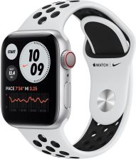 Apple Watch 6 Nike Cellular Koperta 40mm Srebrna z Aluminium z Paskiem sportowym Platynowym (M07C3WBA) recenzja