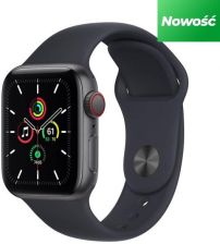 Apple Watch SE Cellular Koperta 40mm Gwiezdna Szarość z Aluminium Z Opaską Sportową Północ (MKR23WBA) recenzja