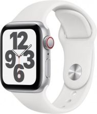 Apple Watch SE Cellular Koperta 40mm Srebrna z Aluminium z Paskiem sportowym Białym (MYEF2WBA) recenzja