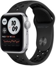 Apple Watch SE Nike Koperta 44mm Srebrna z Aluminium z Paskiem sportowym Czarnym (MYYH2WBA) recenzja