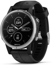 Garmin Fenix 5s Plus Sapphire Srebrny z czarnym paskiem recenzja